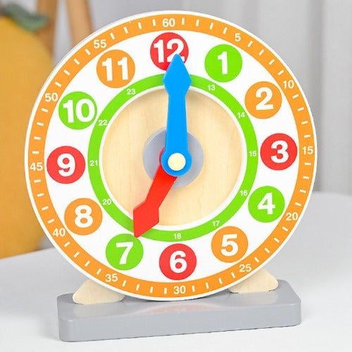 Teaching Clock Wooden