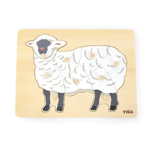 Wooden Sheep Puzzle