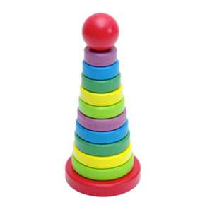 Rainbow Stacker Wooden
