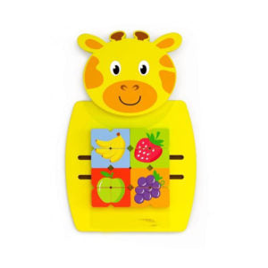 Giraffe Activity Wall Panel