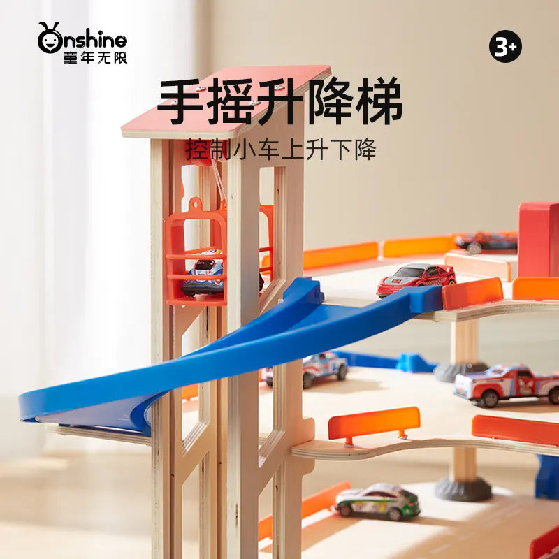 Wooden Parking Garage