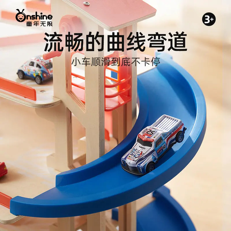 Wooden Parking Garage