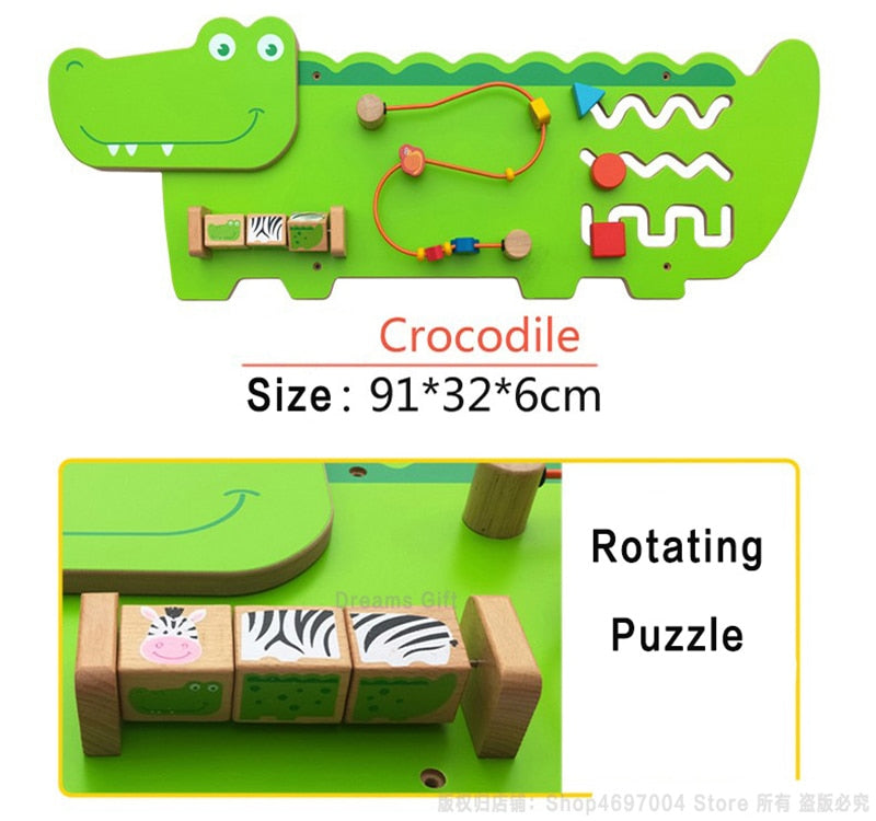 Alligator Activity Wall Toy