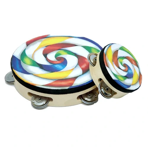 Lollipop Tambourine (set of 2)
