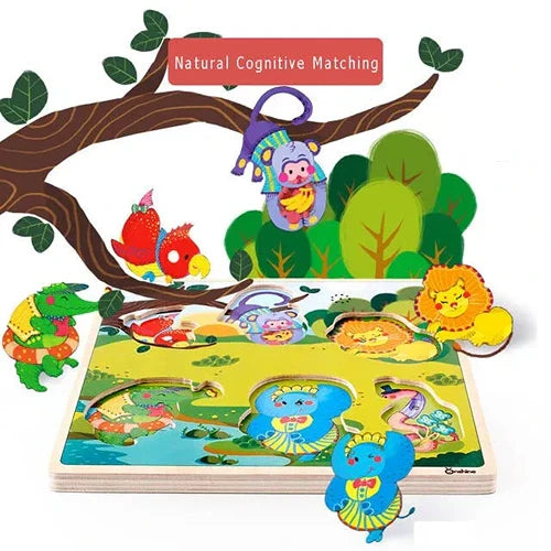 Sound Jigsaw Wild Animals