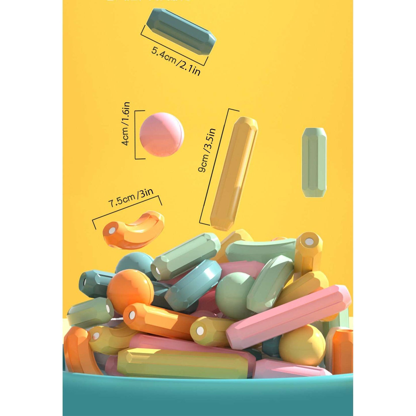 Magnetic Stick 95pcs Large Particle