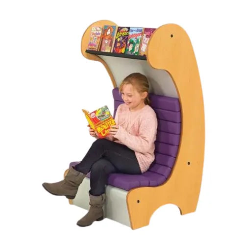 Reading Nook With Books Storage shelves