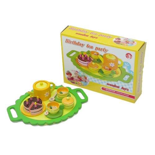 Wooden Birthday Tea Party