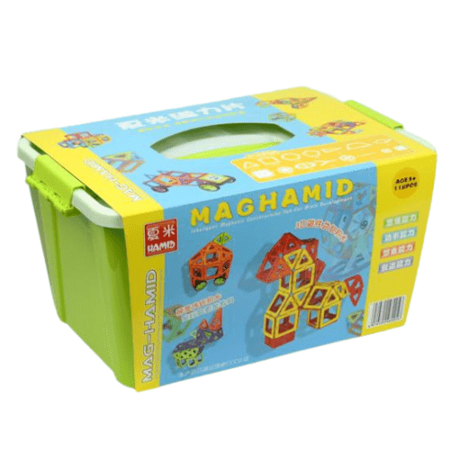 Magnetic Tiles 118 Pcs Steam
