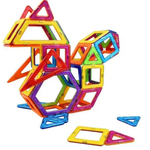 Magnetic Tiles 118 Pcs Steam