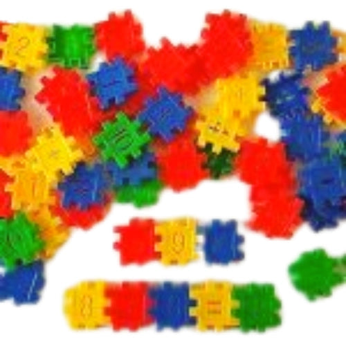 Math Tiles Connecting Counters Sorting Manipulatives Toddlers