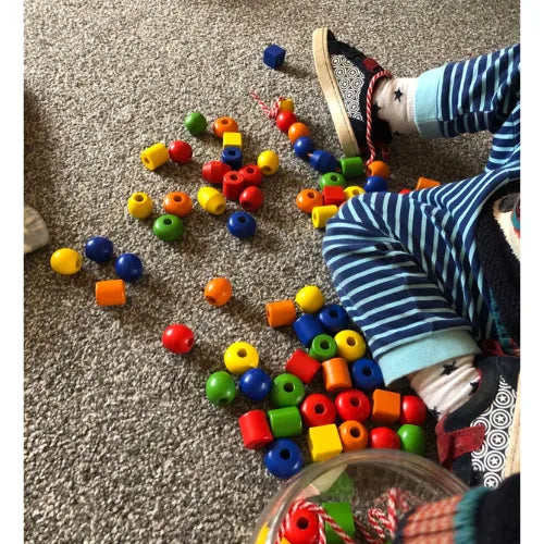 Lacing Beads – Big 90 pcs