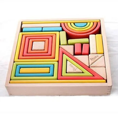 Rainbow Nesting Blocks