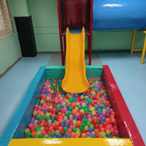 Ball Pit Unit with Slide & Climber
