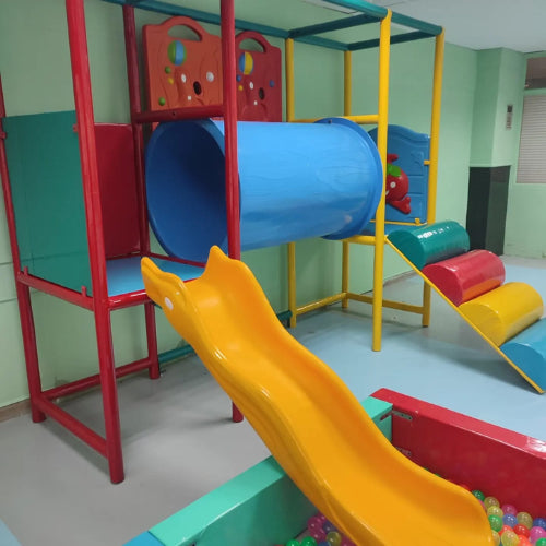 Ball Pit Unit with Slide & Climber