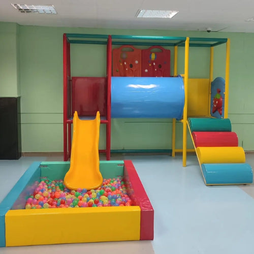 Ball Pit Unit with Slide & Climber