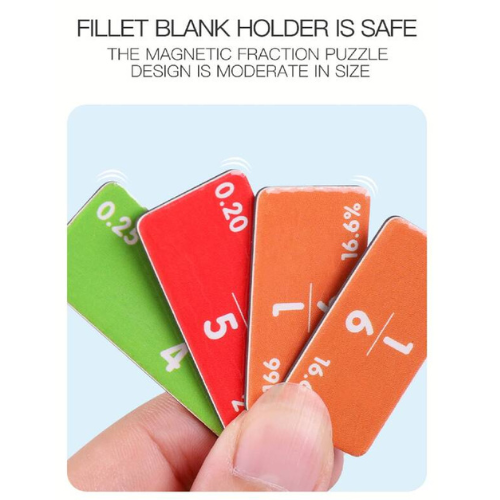 Fraction Math Learning Tools Magnet