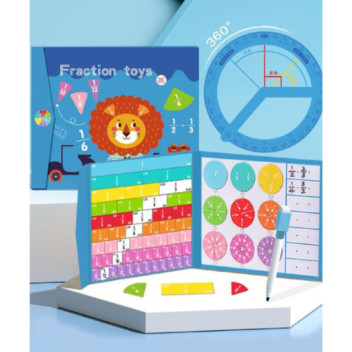Fraction Math Learning Tools Magnet