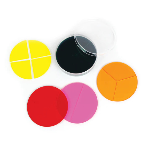 Round Fraction Circles – Set of 51