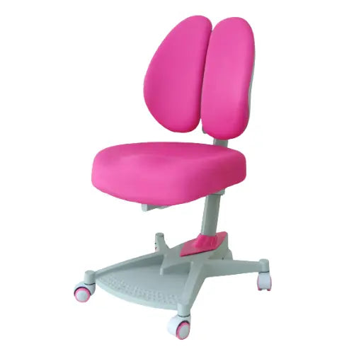 E Series Ergonomic Desk & Chair Pink
