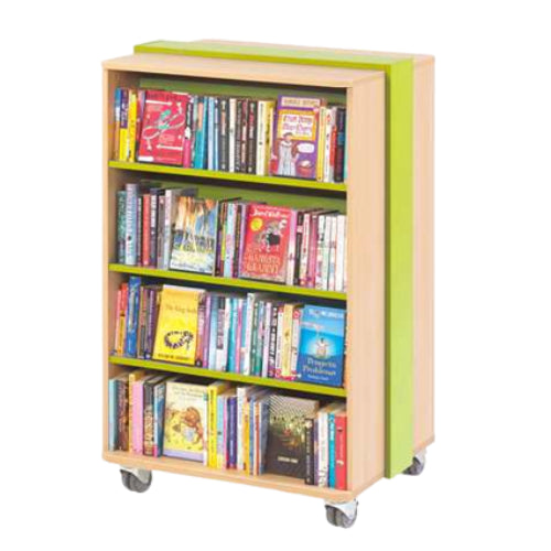 Mobile Straight Bookcase