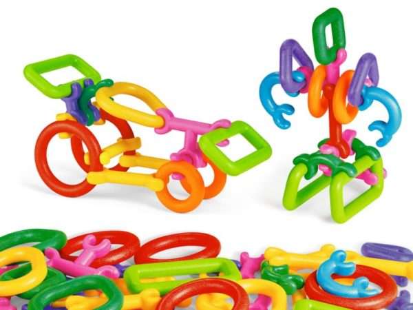Link ‘N’ Learn Manipulatives 100pcs