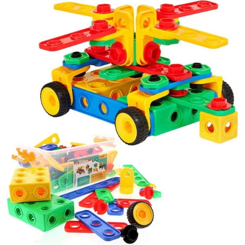 Construction Engineering 85 Pcs Building Blocks