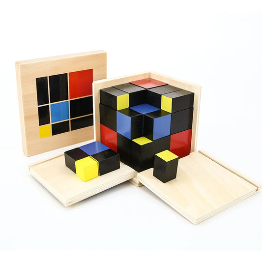 Wooden Trinomial Cube