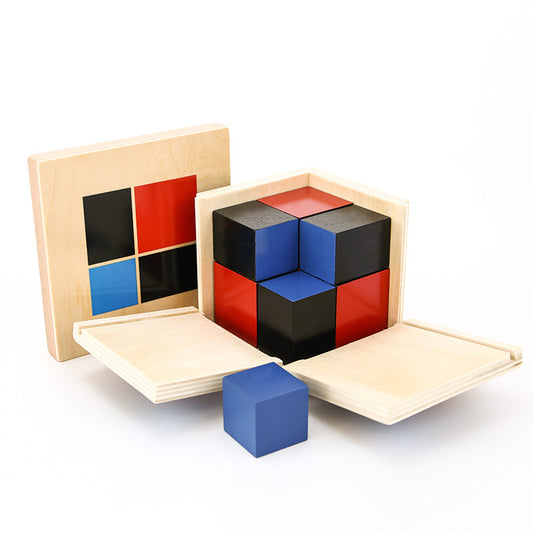 Montessori Math Binomial Cube