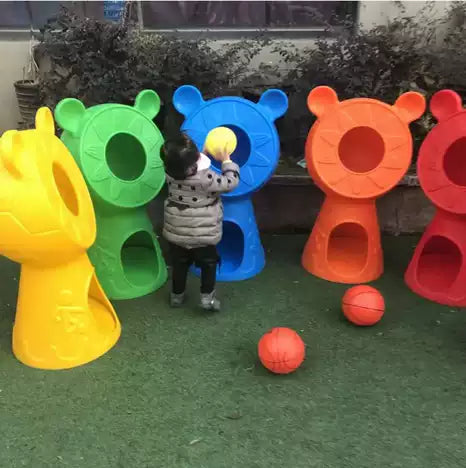 Plastic wall pitcher kindergarten basketball throwing shooter