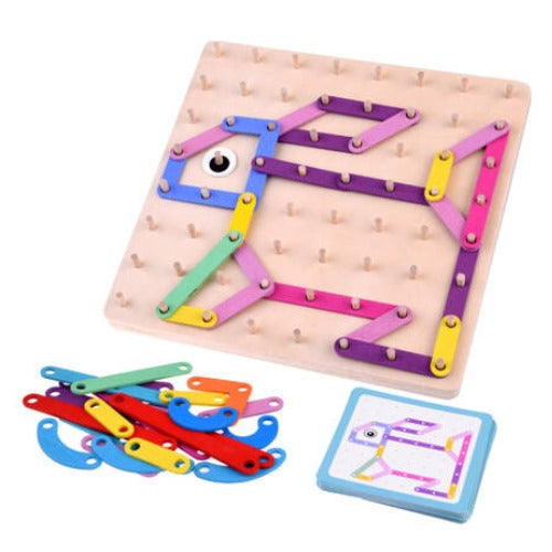 Large Nail Board Puzzle