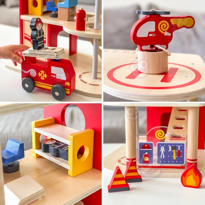 Fire Station Rescue  Playset