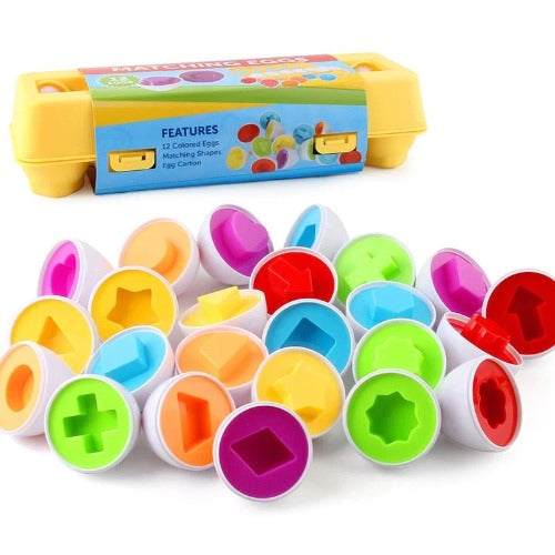 Matching Eggs 12 Pcs