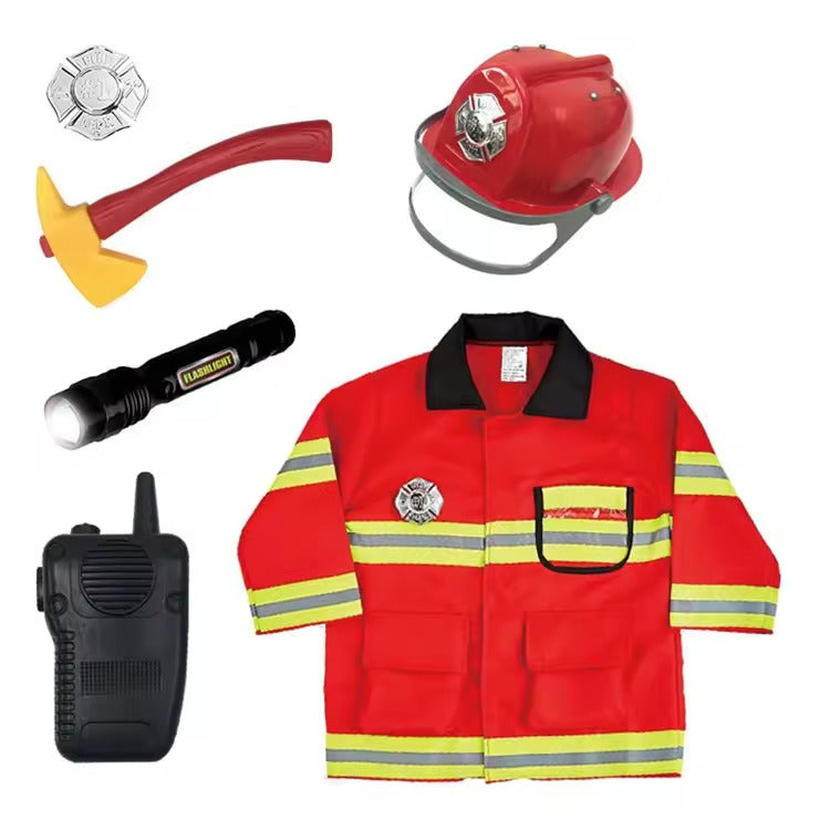 Firefighter Costume Set for Kids