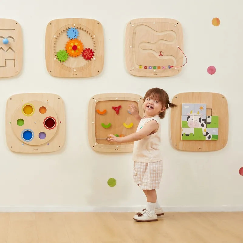 Pinball Game Wall Activity Panel