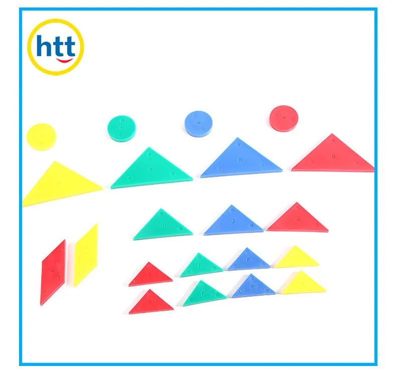 Pattern Blocks Game - 48 Pcs