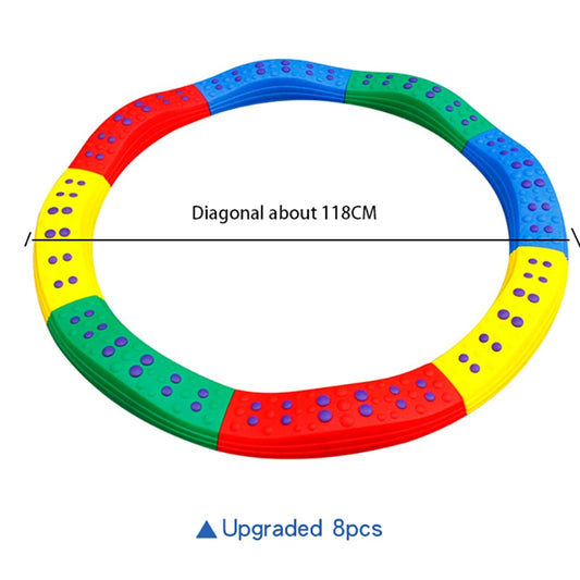Wavy Tactile Path Set of 8