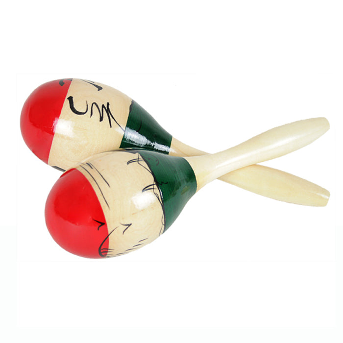 Wooden Maracas Pair (Large)