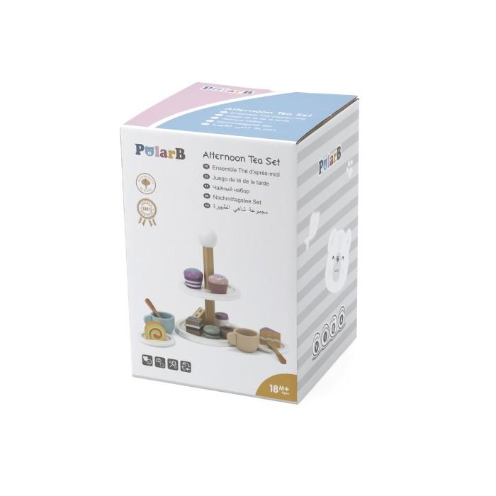 Wooden Afternoon Tea Set