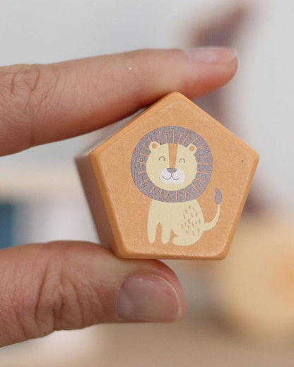 Wooden Sorter with Wheel