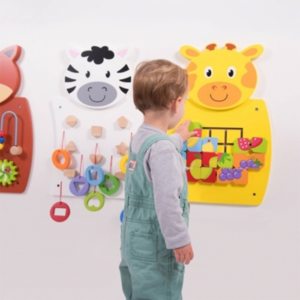 Giraffe Activity Wall Panel
