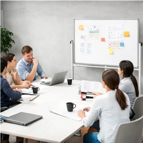 White Board Double Sided  Large