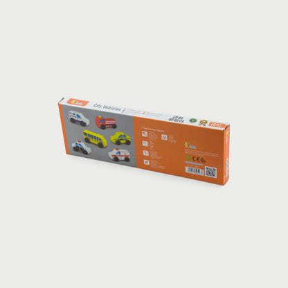 City Vehicles 6 Piece Set