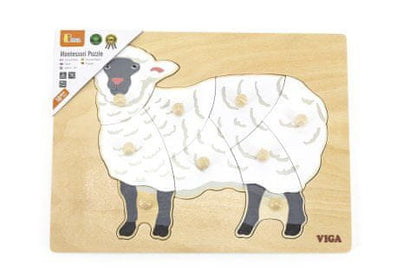 Wooden Sheep Puzzle