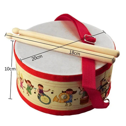 Drum, Wooden, Early Educational Musical Instrument for Children