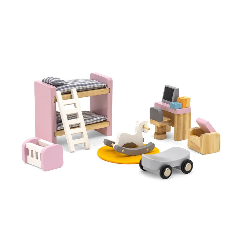 Doll House Furniture  Kids Bed Room