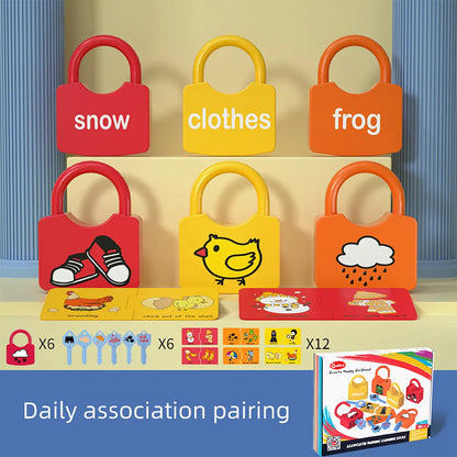 Pairing Learning Locks (18Pcs)