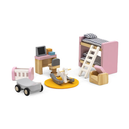 Doll House Furniture  Kids Bed Room