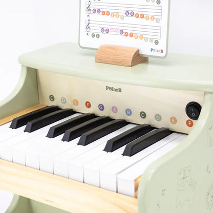 Wooden Piano Olive Green