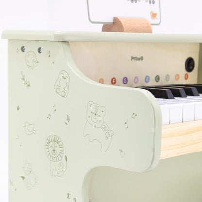 Wooden Piano Olive Green